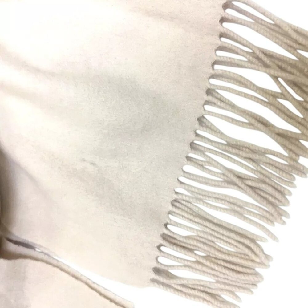 804193BG (S2) Chloe Scarf Beige Silk - Picture 4 of 9